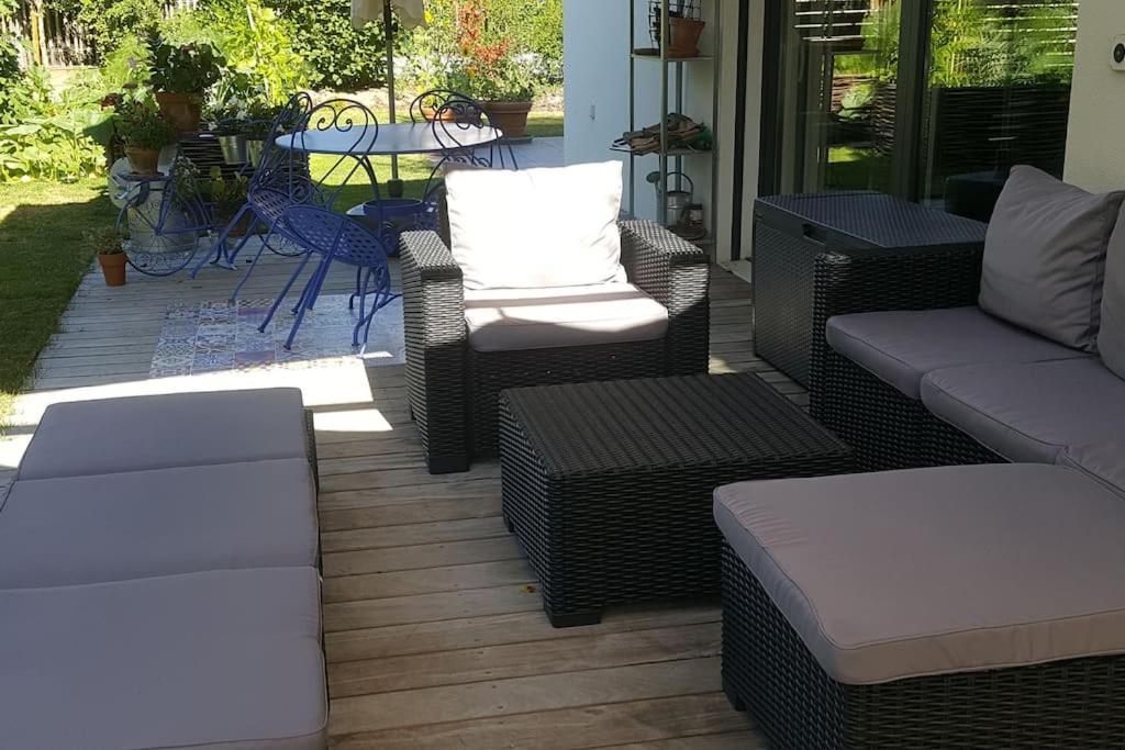 Appartement Dans Un Jardin Genève Buitenkant foto